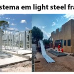 Como permanece um Canteiro de Obra quando a construção é realizada em Light Steel Frame?